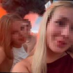 Две девушки ищут полиция за видео на фоне пожара в Сочи